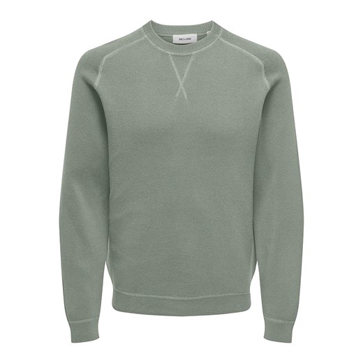 ONLY &amp; SONS Sweter w kolorze zielonym ze sklepu Limango Polska w kategorii Swetry męskie - zdjęcie 177461024