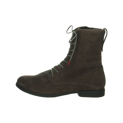 Think! Skórzane botki w kolorze antracytowym Think! 38,5 Limango Polska okazja