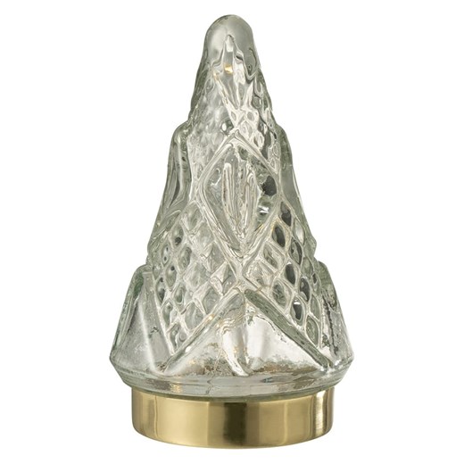 J Line Figurka dekoracyjna LED w kolorze złotym - 9 x 16 x 9 cm ze sklepu Limango Polska w kategorii Dekoracje - zdjęcie 177463013