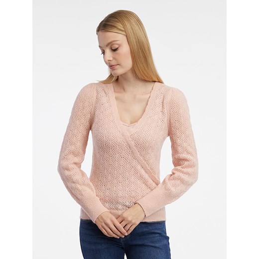 orsay Sweter w kolorze jasnoróżowym ze sklepu Limango Polska w kategorii Swetry damskie - zdjęcie 177463092