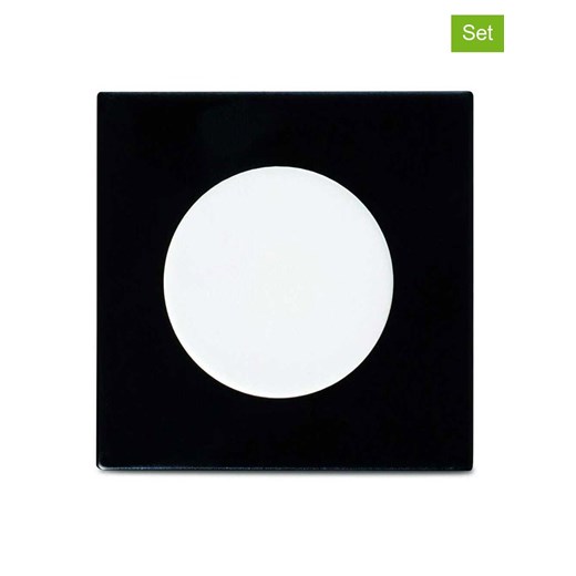 Design Letters Haczyk ścienny (2 szt.) w kolorze czarno-białym - 9 x 14 cm ze sklepu Limango Polska w kategorii Dom - zdjęcie 177464510