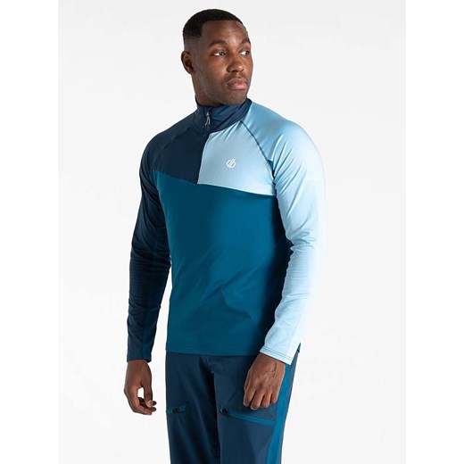 Dare 2b Koszulka funkcyjna "Dignify III Core Stretch" w kolorze niebieskim ze sklepu Limango Polska w kategorii T-shirty męskie - zdjęcie 177464773