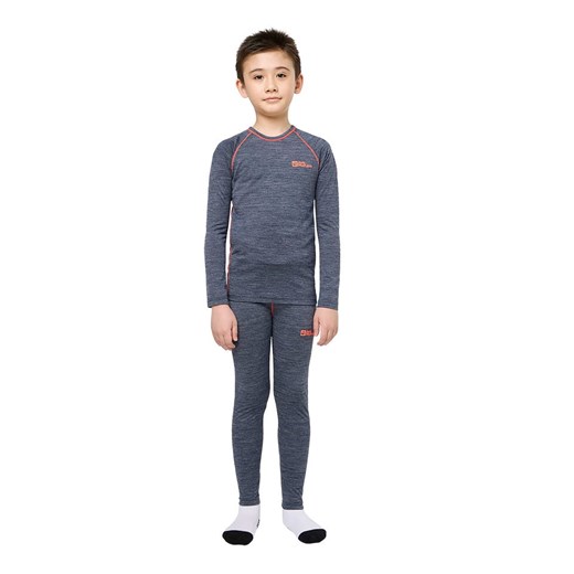 Jack Wolfskin 2-częściowy zestaw funkcyjny &quot;Merino&quot; w kolorze granatowym ze sklepu Limango Polska w kategorii Bielizna dziecięca - zdjęcie 177466591