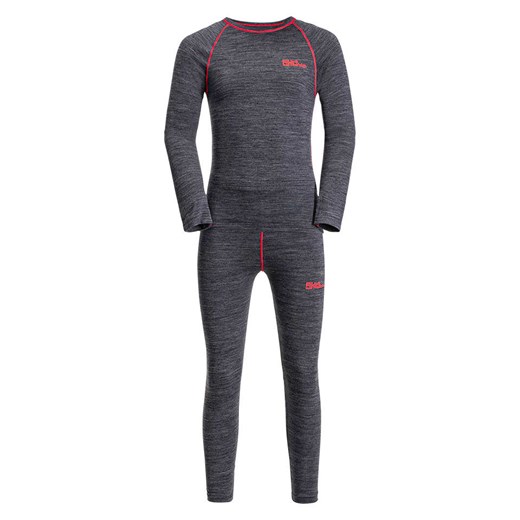 Jack Wolfskin 2-częściowy zestaw funkcyjny &quot;Merino&quot; w kolorze Jack Wolfskin 164 okazyjna cena Limango Polska