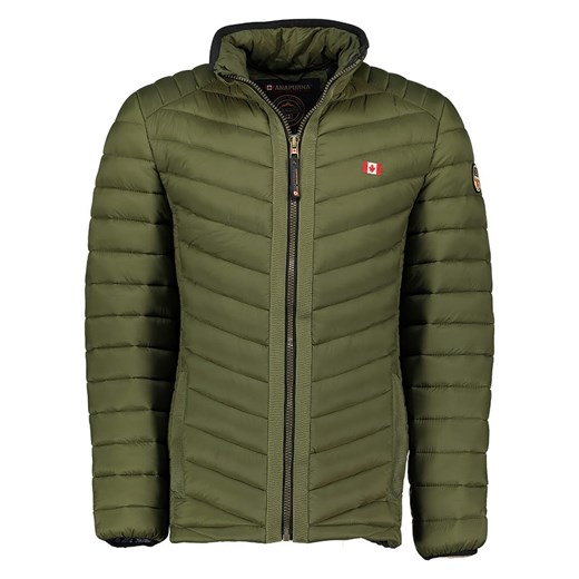 Canadian Peak Kurtka pikowana "Carliteak" w kolorze oliwkowym - id: 16257872 - marki Canadian Peak - 177468440 Canadian Peak Kurtka pikowana "Carliteak" w kolorze oliwkowym ze sklepu Limango Polska w kategorii Kurtki męskie - zdjęcie 177468440