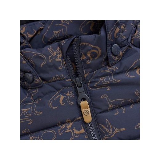 Minymo Kurtka pikowana w kolorze granatowym 140 okazyjna cena Limango Polska