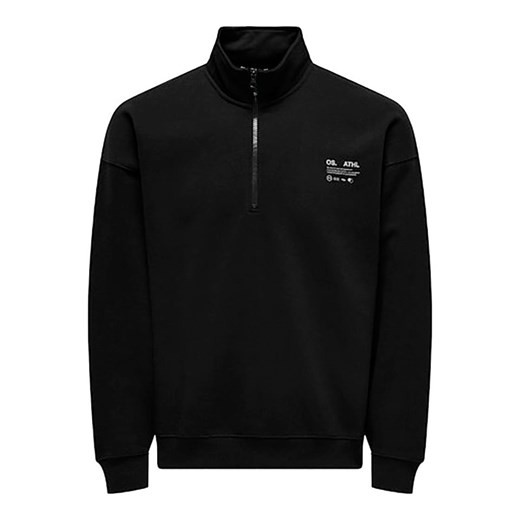 ONLY &amp; SONS Bluza w kolorze czarnym ze sklepu Limango Polska w kategorii Bluzy męskie - zdjęcie 177469184