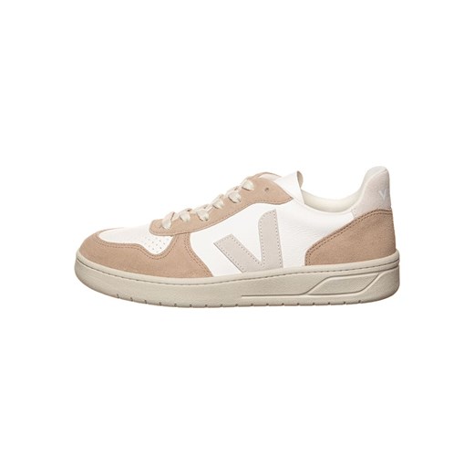 Veja Skórzane sneakersy &quot;V 10&quot; w kolorze biało-beżowym ze sklepu Limango Polska w kategorii Buty sportowe damskie - zdjęcie 177469644