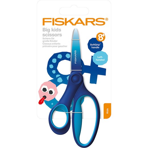 Fiskars Nożyczki w kolorze granatowo-błękitnym dla leworęcznych - wys. 15 cm - 8+ ze sklepu Limango Polska w kategorii Akcesoria kuchenne - zdjęcie 177471494