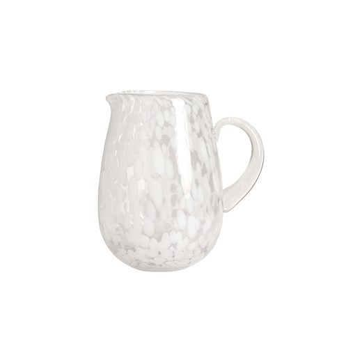 OYOY living design Karafka &quot;Jali&quot; w kolorze białym - wys. 20 x Ø 15,3 cm ze sklepu Limango Polska w kategorii Karafki - zdjęcie 177471533