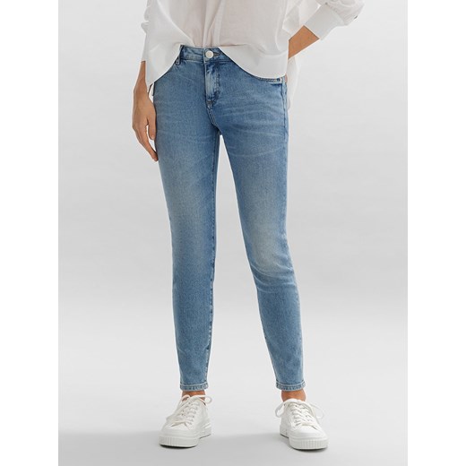 OPUS Dżinsy - Skinny fit - w kolorze błękitnym ze sklepu Limango Polska w kategorii Jeansy damskie - zdjęcie 177471630