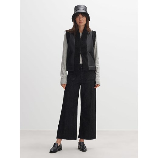 OPUS Kamizelka w kolorze czarnym Opus 42 wyprzedaż Limango Polska