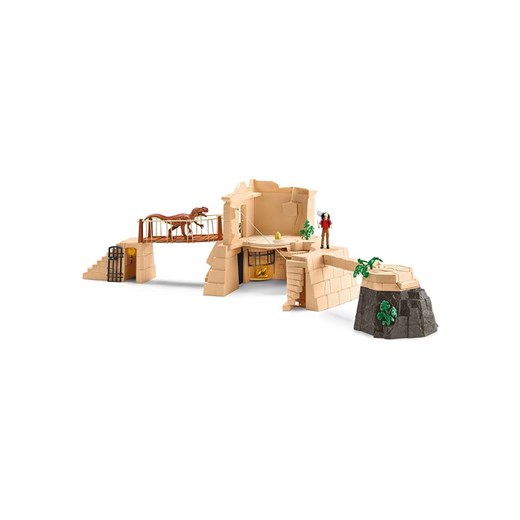 Schleich 21-częściowy zestaw &quot;Dino Tempel-Eroberung&quot; do zabawy - 5+ Schleich onesize okazja Limango Polska