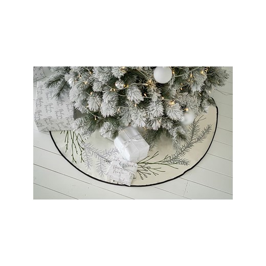 Butter Kings Spódnica choinkowa w kolorze biało-zielonym - Ø 130 cm Butter Kings onesize okazja Limango Polska