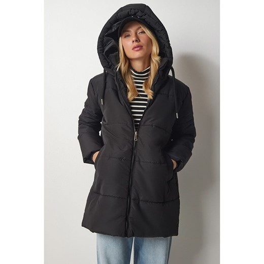 Happiness Istanbul Kurtka pikowana w kolorze czarnym Happiness Istanbul S/M promocja Limango Polska