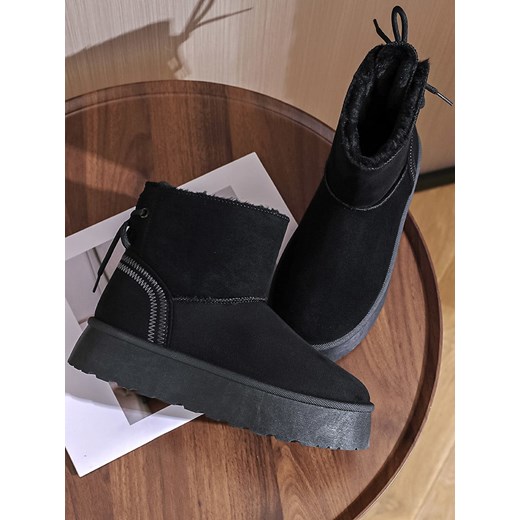 Sixth Sens Botki zimowe w kolorze czarnym Sixth Sens 38 Limango Polska promocyjna cena