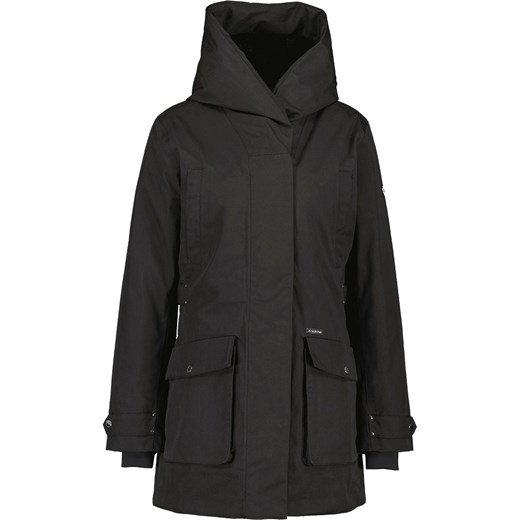 Didriksons Parka zimowa &quot;Britt&quot; w kolorze czarnym ze sklepu Limango Polska w kategorii Kurtki damskie - zdjęcie 177473742