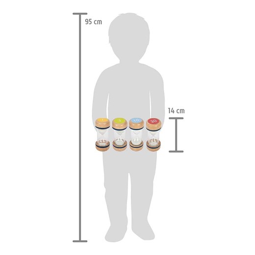 small foot Klepsydry (4 szt.) &quot;Educate&quot; - 3+ Small Foot onesize okazja Limango Polska