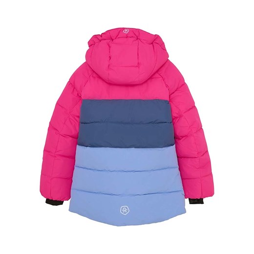 Color Kids Kurtka narciarska w kolorze różowo-niebieskim Color Kids 104 wyprzedaż Limango Polska