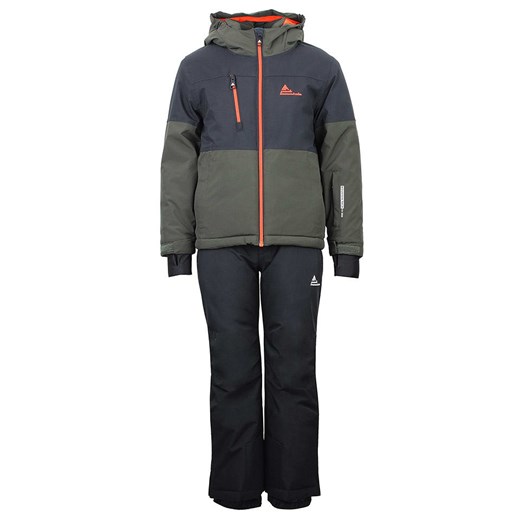 Peak Mountain 2-częściowy zestaw narciarski &quot;Eruby&quot; w kolorze oliwkowo-czarnym ze sklepu Limango Polska w kategorii Komplety chłopięce - zdjęcie 177475922