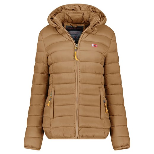 Geographical Norway Kurtka pikowana &quot;Atikolor&quot; w kolorze jasnobrązowym Geographical Norway XL okazja Limango Polska