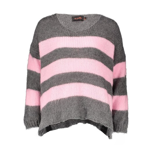 miss goodlife Sweter w kolorze szaro-jasnoróżowym ze sklepu Limango Polska w kategorii Swetry damskie - zdjęcie 177476250