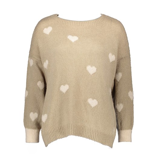 miss goodlife Sweter w kolorze beżowym ze sklepu Limango Polska w kategorii Swetry damskie - zdjęcie 177476262