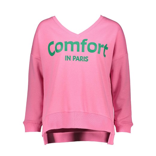 miss goodlife Bluza &quot;Comfort in Paris&quot; w kolorze różowym ze sklepu Limango Polska w kategorii Bluzy damskie - zdjęcie 177476314