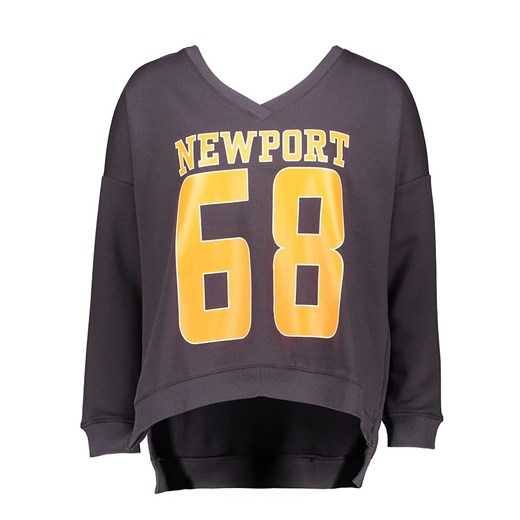 miss goodlife Bluza &quot;Newport&quot; w kolorze antracytowym ze sklepu Limango Polska w kategorii Bluzy damskie - zdjęcie 177476320