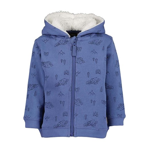 Blue Seven Bluza w kolorze niebieskim ze sklepu Limango Polska w kategorii Bluzy i swetry - zdjęcie 177477363
