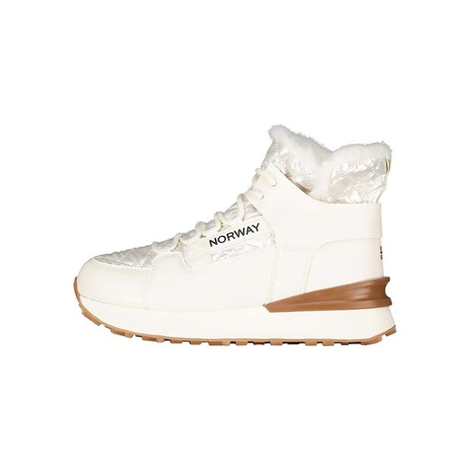 Geographical Norway Botki &quot;Obim&quot; w kolorze białym Geographical Norway 39 okazja Limango Polska
