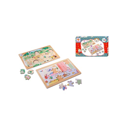 Eichhorn 46-częściowe puzzle - 2+ ze sklepu Limango Polska w kategorii Puzzle - zdjęcie 177477901