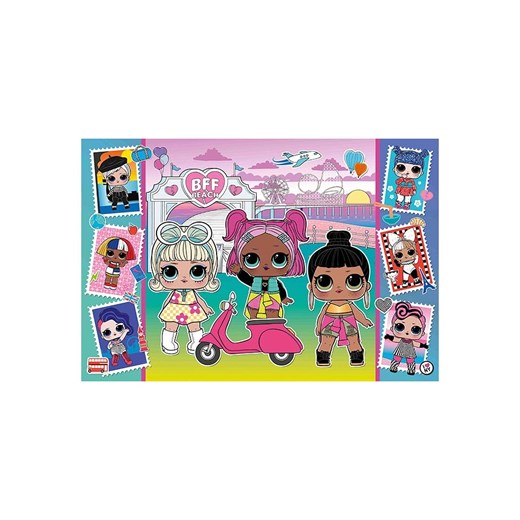 Trefl 100-częściowe puzzle "L.O.L." - 5+ Trefl onesize okazyjna cena Limango Polska