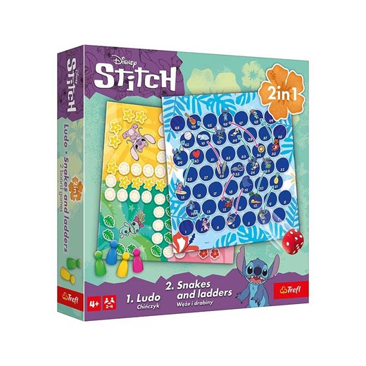Trefl Gra &quot;2in1 Disney Lilo&amp;Stich&quot; - 4+ ze sklepu Limango Polska w kategorii Zabawki - zdjęcie 177478483