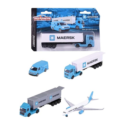 Dickie Ciężarówk &quot;Maersk” – 3+ (produkt niespodzianka) ze sklepu Limango Polska w kategorii Zabawki - zdjęcie 177478820