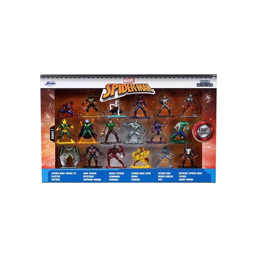 Marvel 18-częściowy zestaw kolekcjonerski &quot;Spider-Man&quot; - 6+ Marvel onesize promocyjna cena Limango Polska
