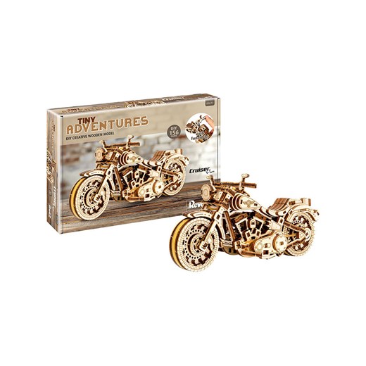 Revell Drewniany model funkcyjny &quot;Revell - Tiny Adventures - Cruiser V-Twin&quot; - 10+ ze sklepu Limango Polska w kategorii Zabawki - zdjęcie 177479213