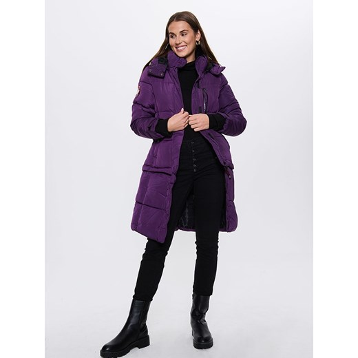 CANADA weather gear Płaszcz zimowy w kolorze fioletowym ze sklepu Limango Polska w kategorii Kurtki damskie - zdjęcie 177479763