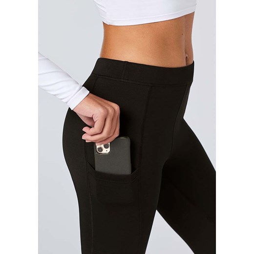 Chiemsee Legginsy w kolorze czarnym Chiemsee XS okazyjna cena Limango Polska