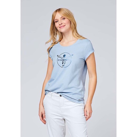Chiemsee Koszulka w kolorze błękitnym ze sklepu Limango Polska w kategorii Bluzki damskie - zdjęcie 177480601