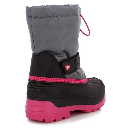 Kimberfeel Kozaki zimowe &quot;Logan&quot; w kolorze szaro-różowym Kimberfeel 34 Limango Polska promocja