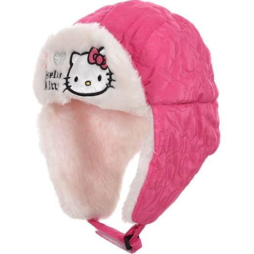Hello Kitty Czapka &quot;Hello Kitty&quot; w kolorze różowym ze sklepu Limango Polska w kategorii Czapki dziecięce - zdjęcie 177482391