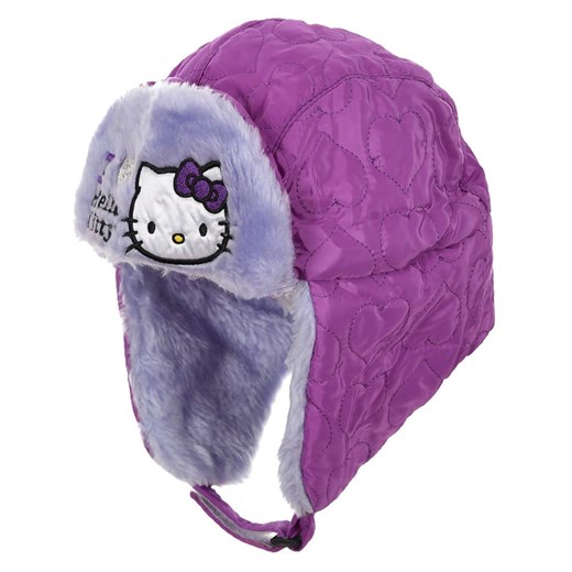 Hello Kitty Czapka &quot;Hello Kitty&quot; w kolorze fioletowym ze sklepu Limango Polska w kategorii Czapki dziecięce - zdjęcie 177482392