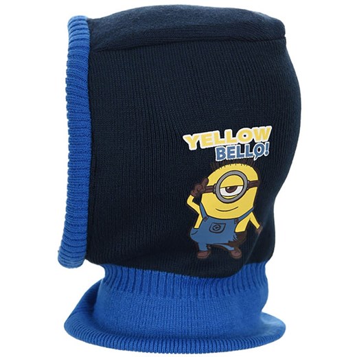 Minions Kominiarka &quot;Minionki&quot; w kolorze niebiesko-czarnym ze sklepu Limango Polska w kategorii Czapki dziecięce - zdjęcie 177482410