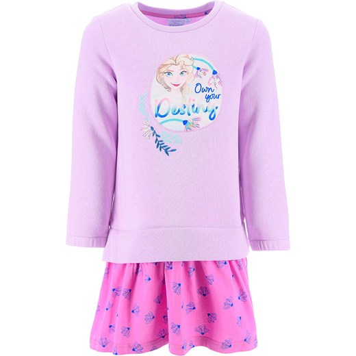 Disney Frozen Sukienka &quot;Kraina Lodu&quot; w kolorze fioletowym ze sklepu Limango Polska w kategorii Sukienki dziewczęce - zdjęcie 177482581
