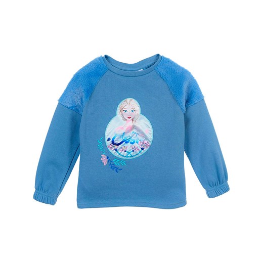 Disney Frozen Bluza &quot;Kraina Lodu&quot; w kolorze niebieskim ze sklepu Limango Polska w kategorii Bluzy dziewczęce - zdjęcie 177482583