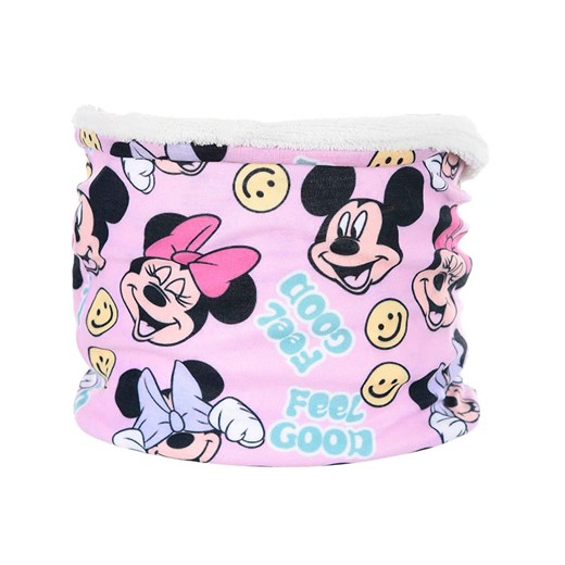 Disney Minnie Mouse Szal-koło &quot;Minnie&quot; w kolorze jasnoróżowym ze sklepu Limango Polska w kategorii Szaliki dziecięce - zdjęcie 177482724