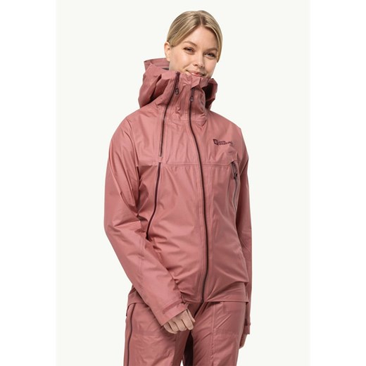 Jack Wolfskin Kurtka narciarska &quot;Alpspitze Air&quot; w kolorze jasnoróżowym ze sklepu Limango Polska w kategorii Kurtki damskie - zdjęcie 177483444