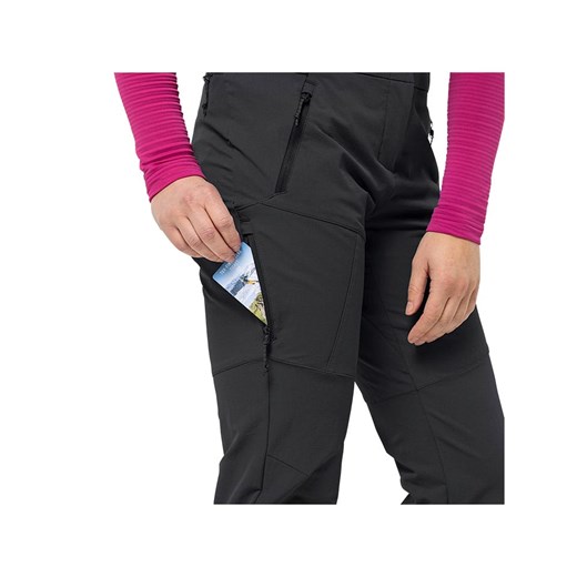 Jack Wolfskin Spodnie funkcyjne "Glastal Winter" w kolorze czarnym Jack Wolfskin 42 promocyjna cena Limango Polska