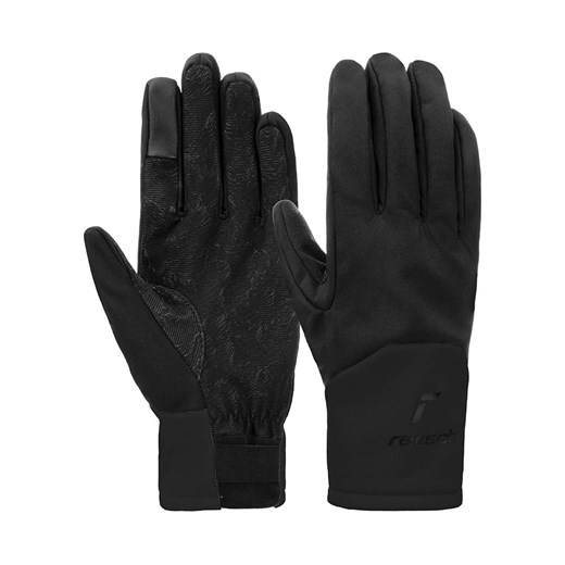 Reusch Rękawiczki funkcyjne &quot;Vertical TOUCH-TEC&quot; w kolorze czarnym ze sklepu Limango Polska w kategorii Rękawiczki męskie - zdjęcie 177484142
